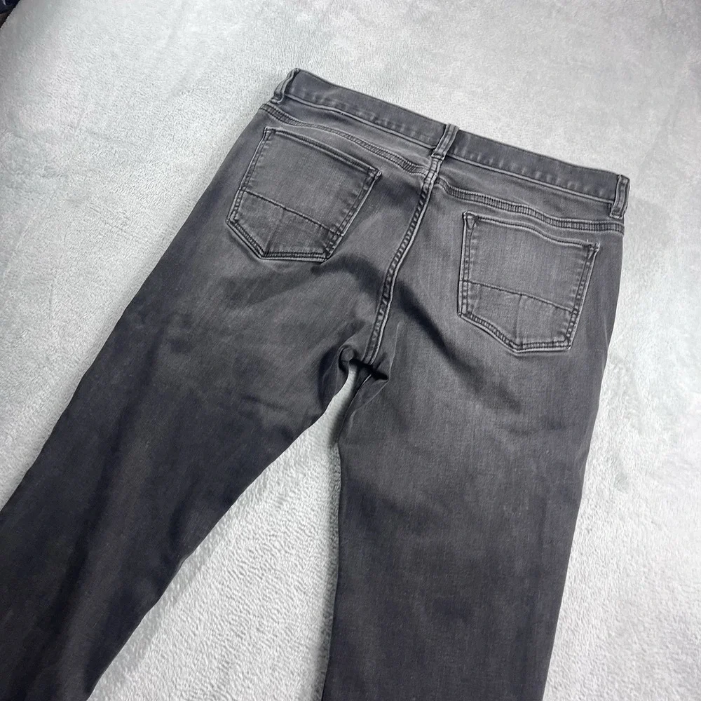 Banana Republic Traveler‎ Jean 33x28* Slim Fit Mens Denim Pants Black